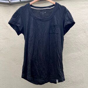 Smartwool 100% wool black tee (M)